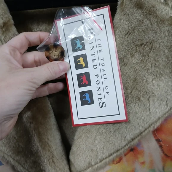 NWT The Trail of Painted Ponies Coat RARE Faux Suede/Fur Size XL - Picture 4 of 9